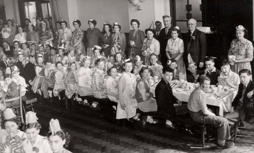 Queen's Coronation Party, 1953 at
Waverly School