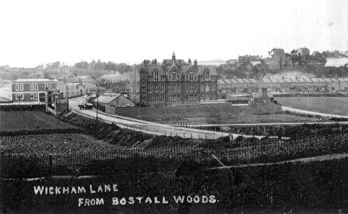 Wickham Lane (View from Bostall Woods
in 1911). Photo: Alan Gibbs
